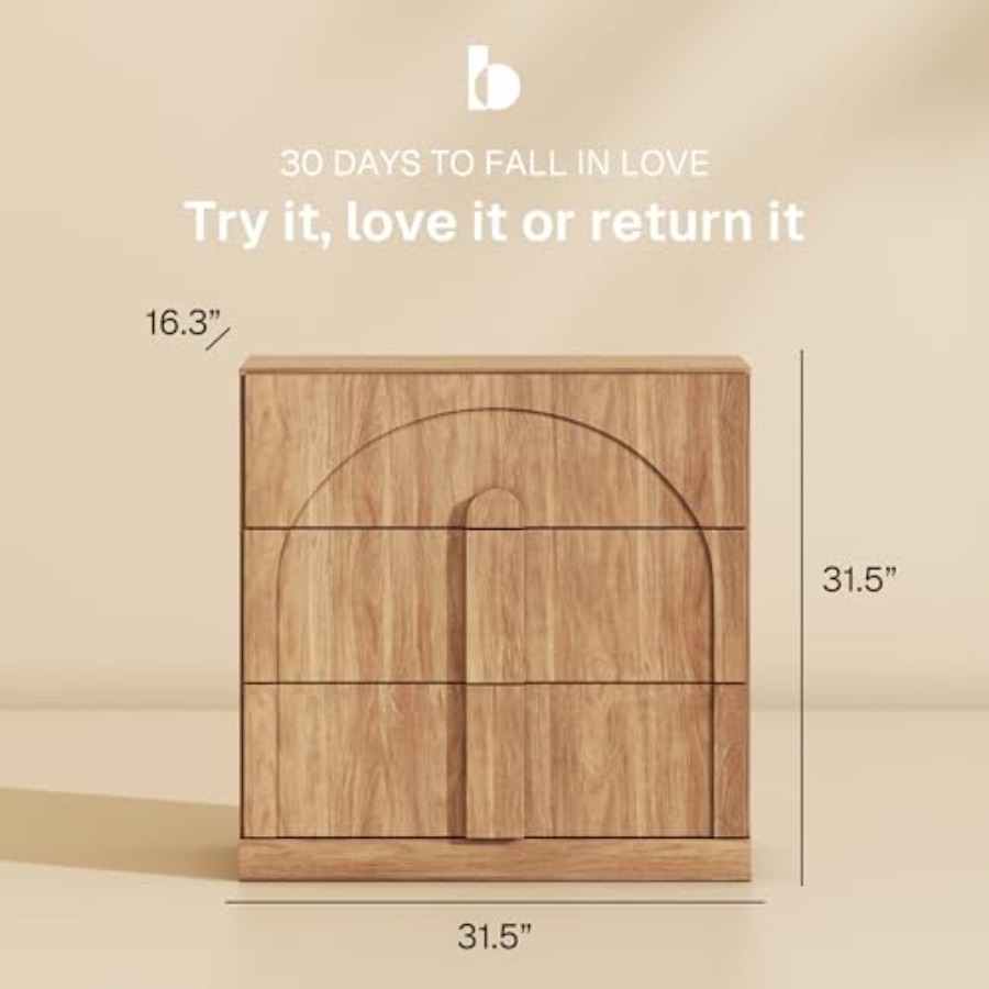 Sideboard Cabinet with 3 Drawe - огляд і ціна Kitchen