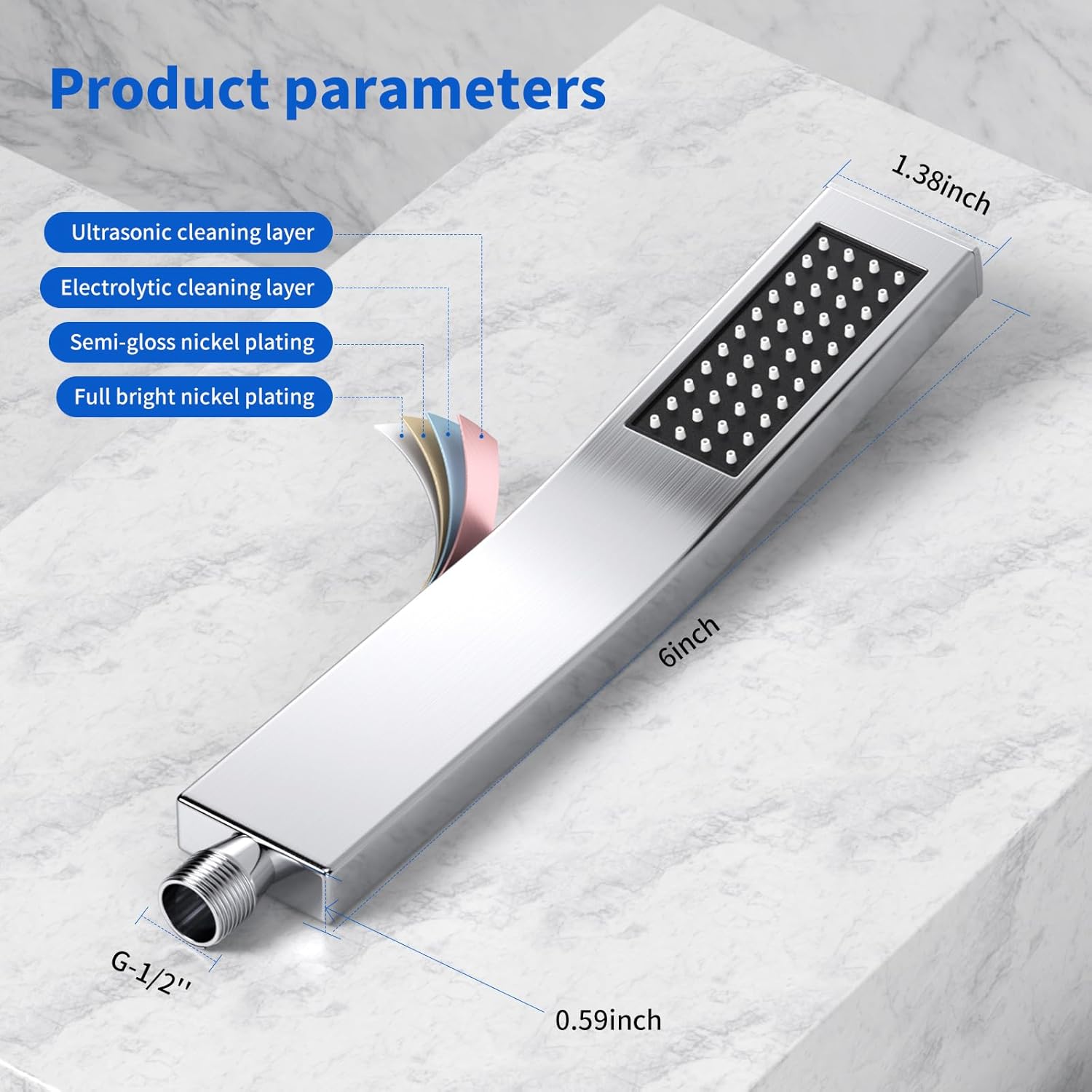 High Quality Toilet Shower Hea - огляд і ціна High Pressure Shower Head Handheld
