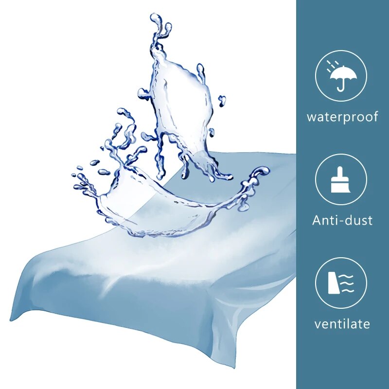 Waterproof Fitted Sheet Beddin - огляд і ціна Waterproof Mattress Protector Breathable