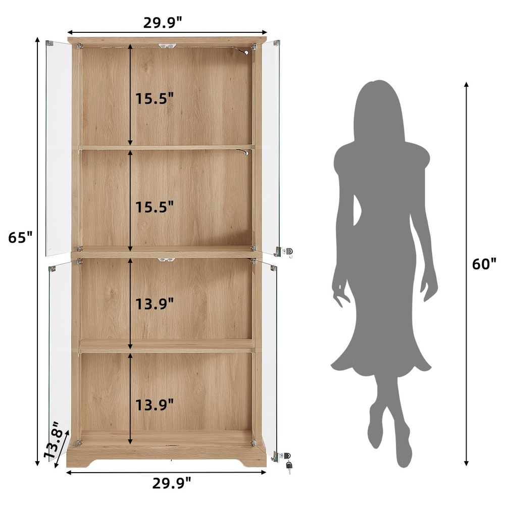 Farmhouse Glass Display Cabine - огляд і ціна Lighting