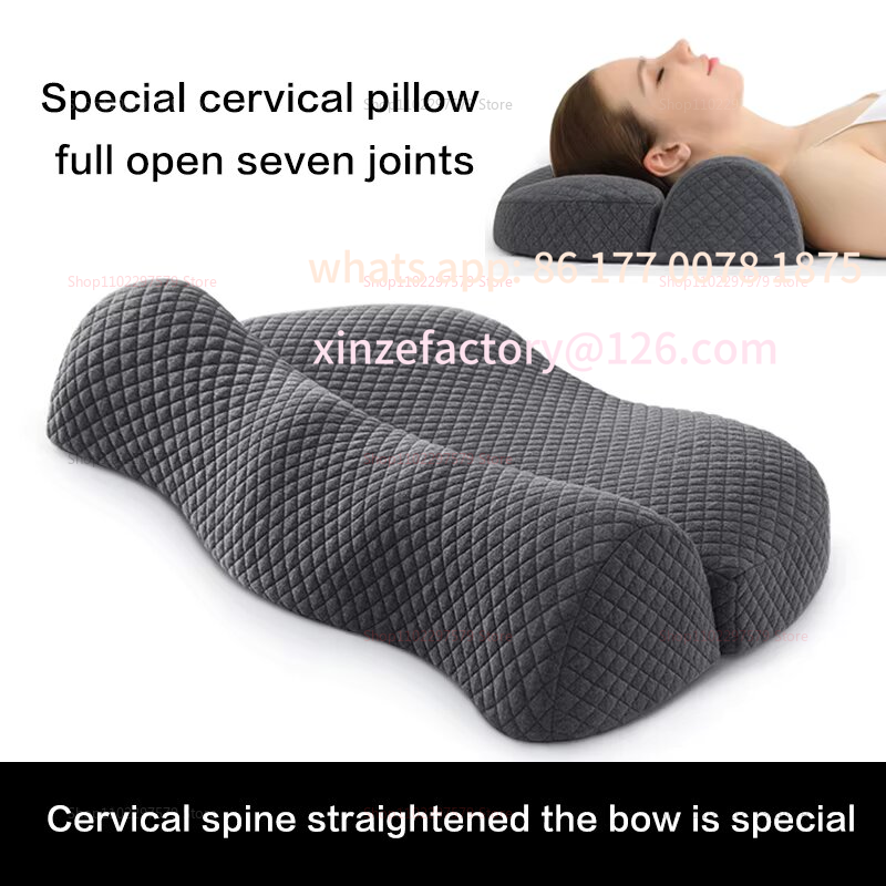 Customizable 2025 Cervical Mem - огляд і ціна Memory Foam Orthopedic Pillow Neck Pain