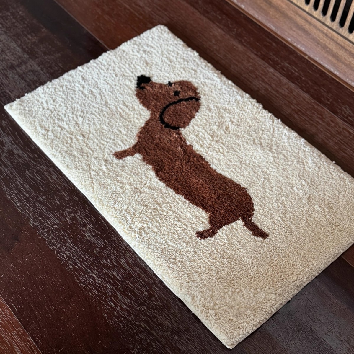 VIKAMA Dachshund Print Bath Ma - огляд і ціна Quick Dry Diatomite Bath Mat