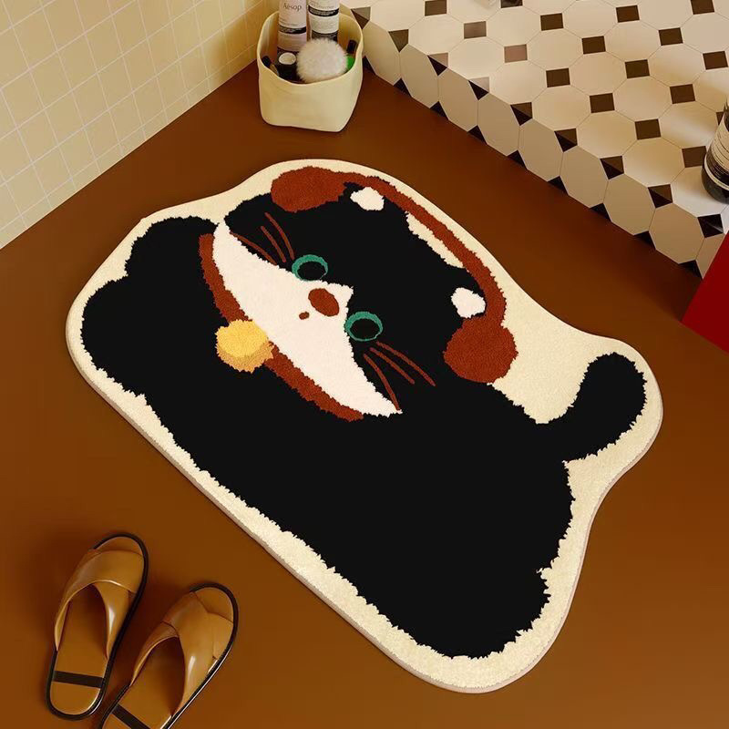 VIKAMA Dachshund Print Bath Ma - огляд і ціна Quick Dry Diatomite Bath Mat