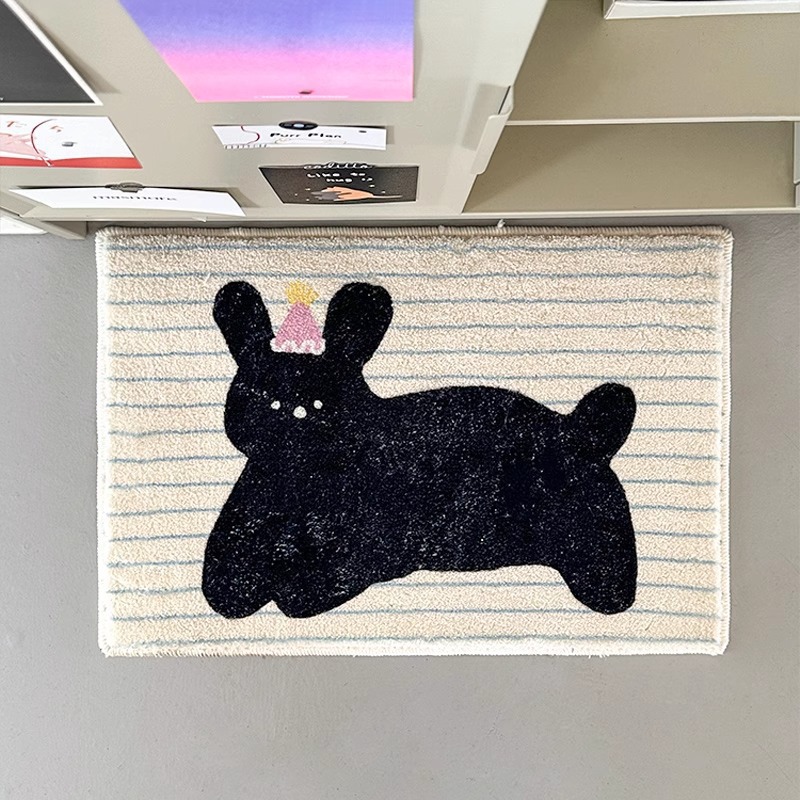 VIKAMA Dachshund Print Bath Ma - огляд і ціна Quick Dry Diatomite Bath Mat