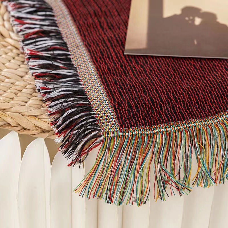 Abstract Art Sofa Blanket Boho - огляд і ціна Boho Throw Blanket Fringe