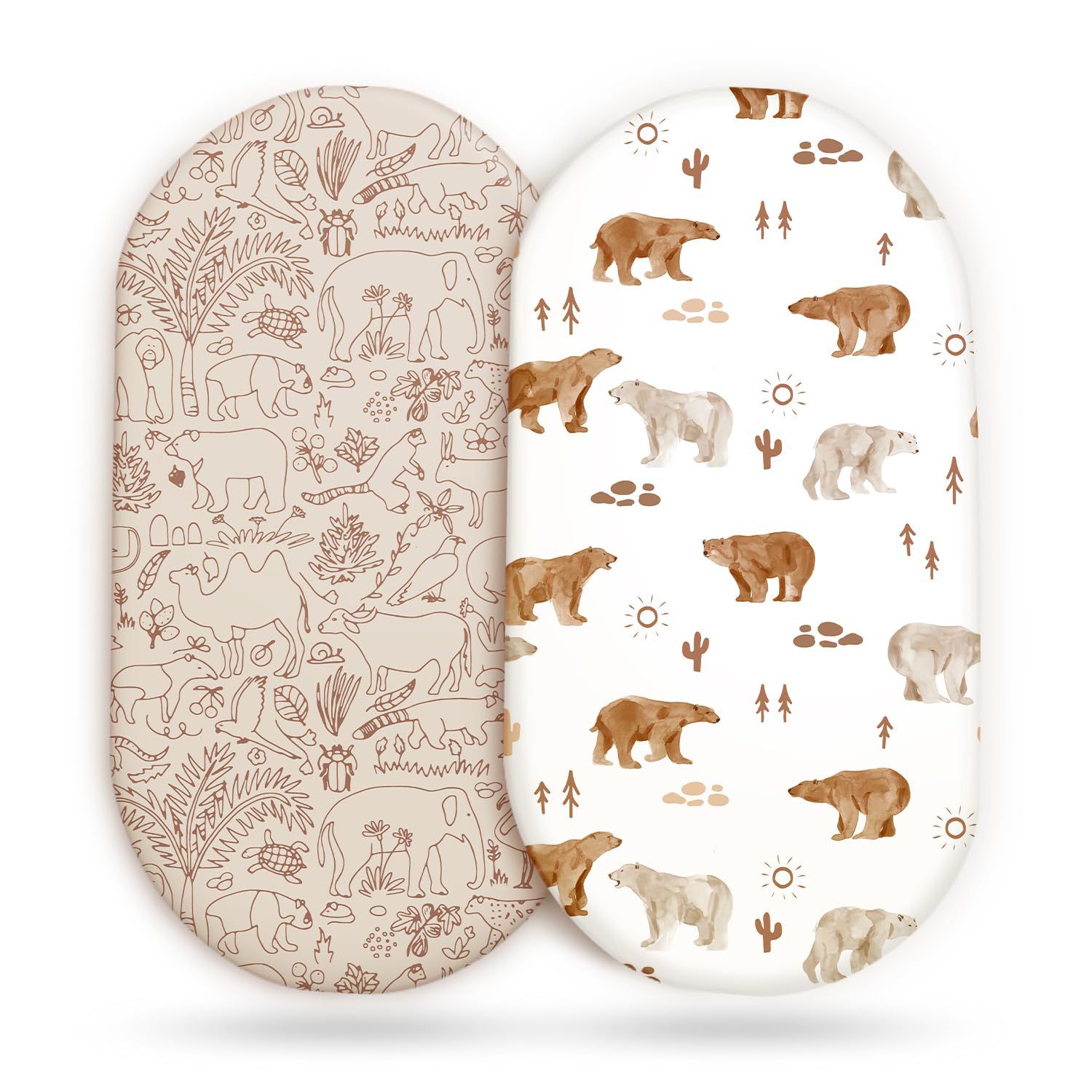 2PCS Baby Bassinet Sheet Musli - огляд і ціна Muslin Cotton Bedspread