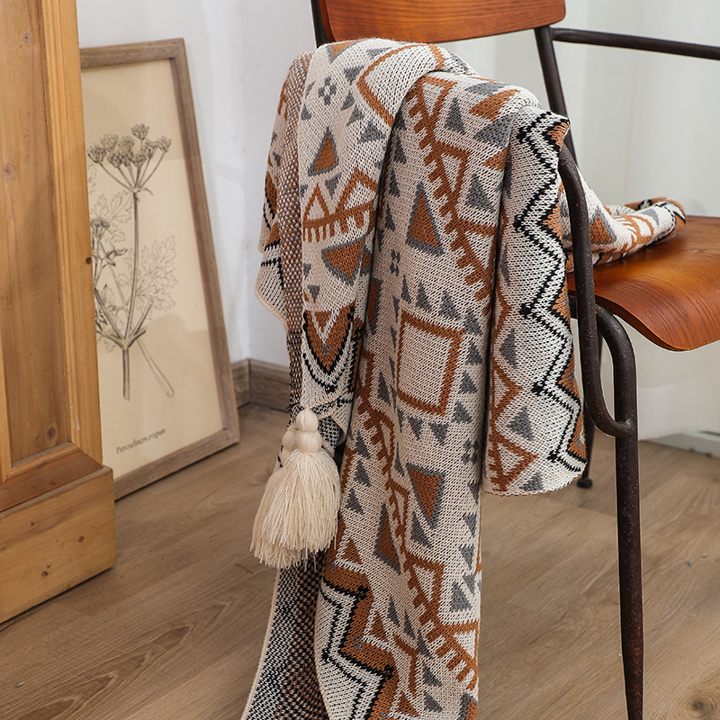 Boho Southwestern Fringed Thro - огляд і ціна Boho Throw Blanket Fringe