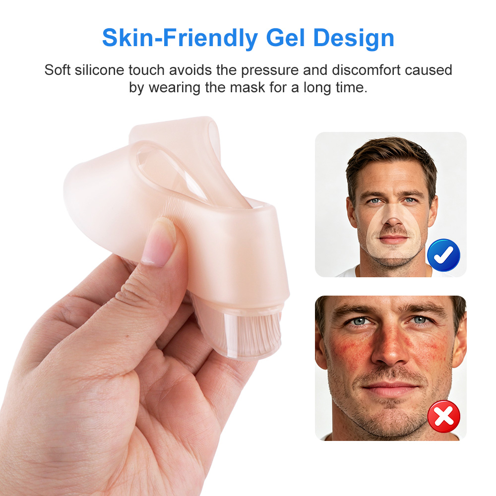 1/2PCS CPAP Nose Pads Silicone - огляд і ціна Anti Snore Contour Pillow